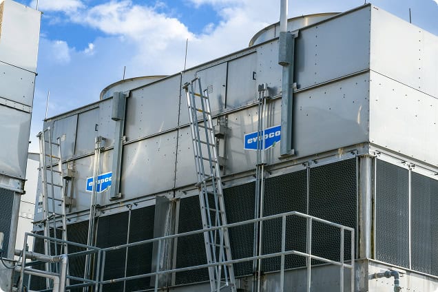 Cooling tower equipment for HVAC and industrial cooling solutions.