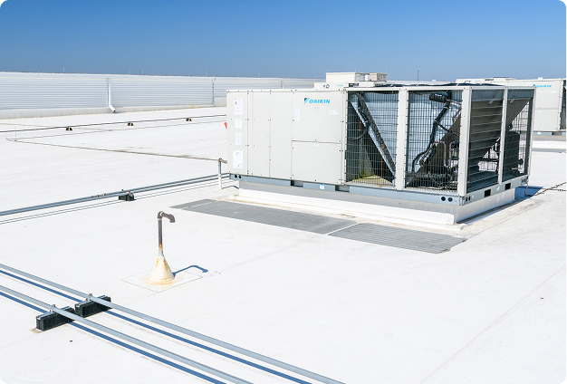 Commercial HVAC rooftop unit