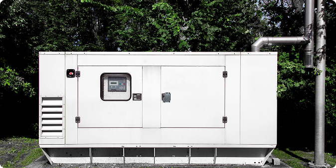 Commercial standby generator